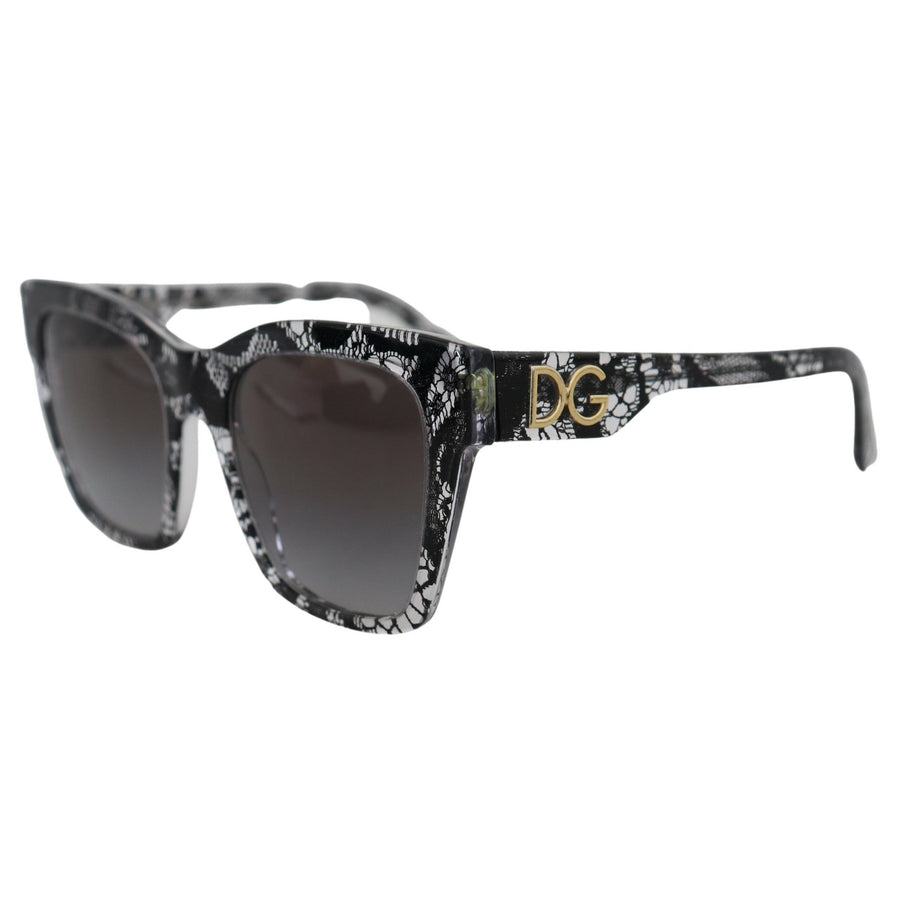 Dolce & Gabbana Chic Black Acetate Women's Sunglasses