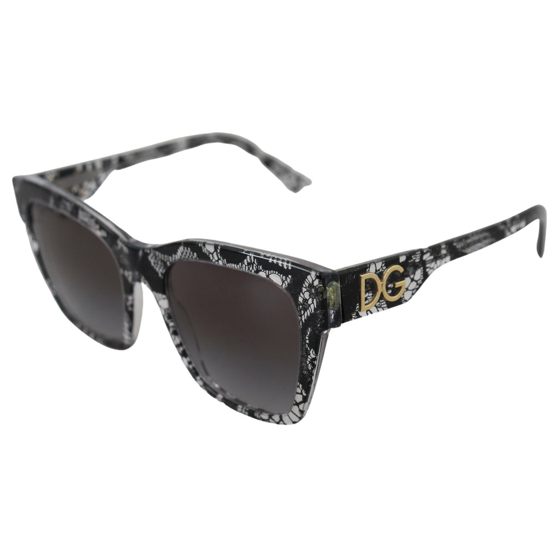 Dolce & Gabbana Chic Black Acetate Women's Sunglasses