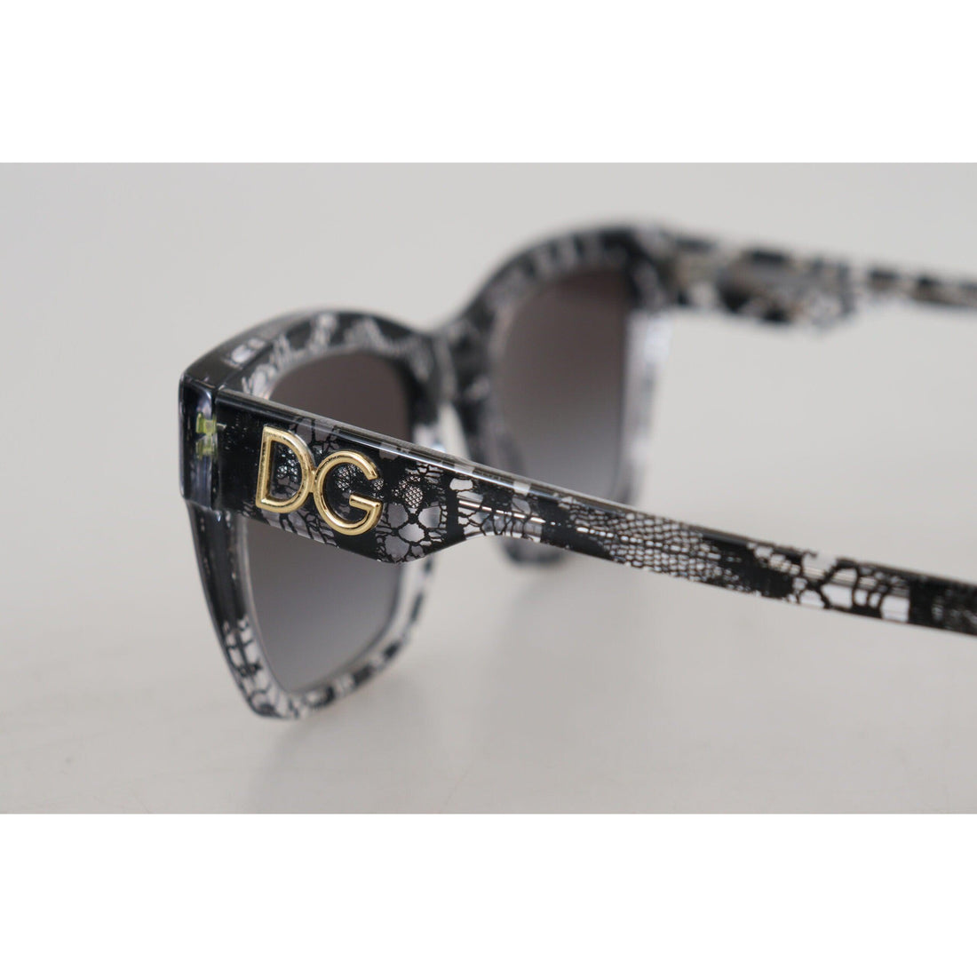 Dolce & Gabbana Chic Black Acetate Women's Sunglasses