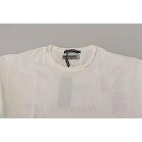 Dolce & Gabbana Elegant Crew Neck Cotton Tee