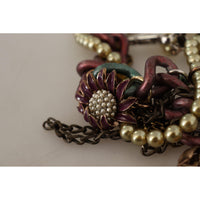 Dolce & Gabbana Sicilian Elegance Gold-Tone Statement Necklace