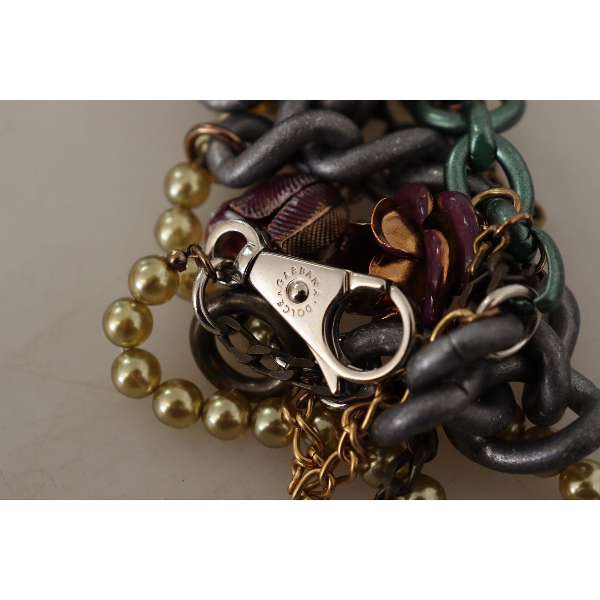 Dolce &amp; Gabbana Sicilian Elegance Gold-Tone Statement Necklace