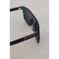 Dolce & Gabbana Elegant Blue Acetate Sunglasses