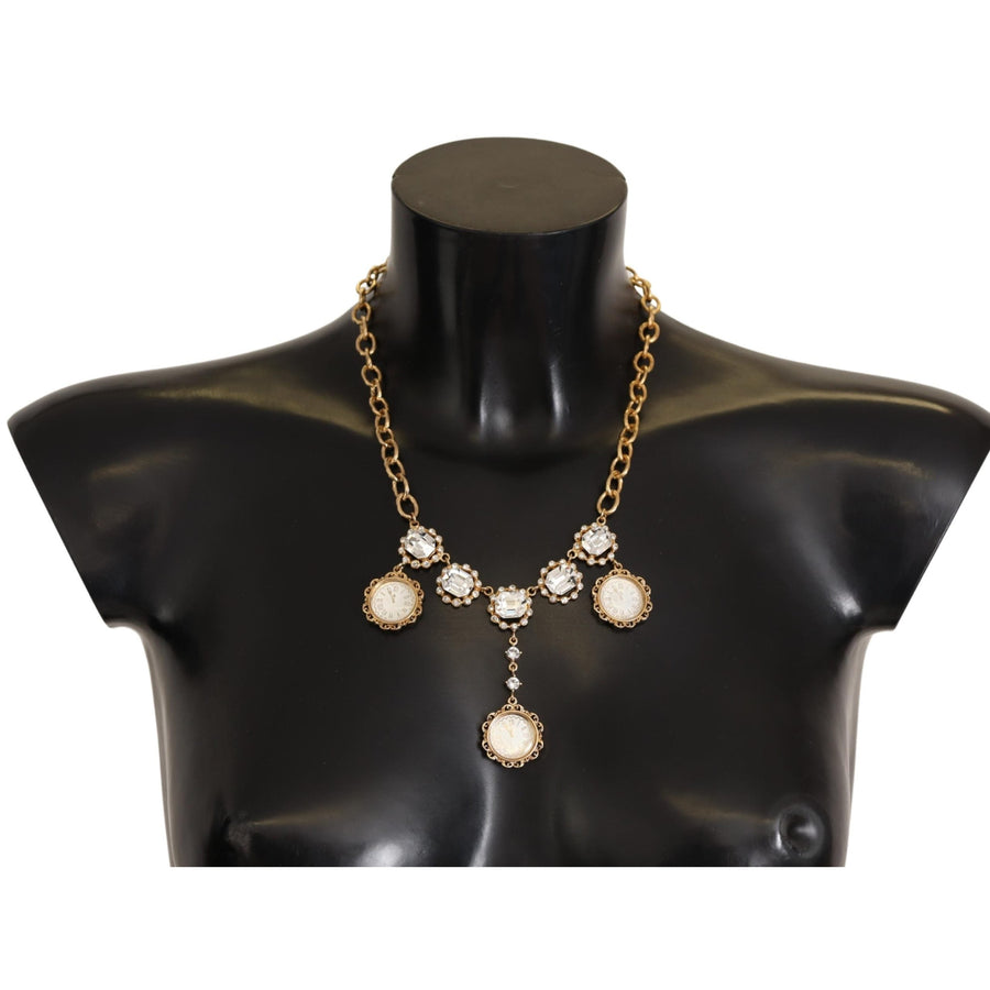 Dolce & Gabbana Elegant Timeless Statement Necklace