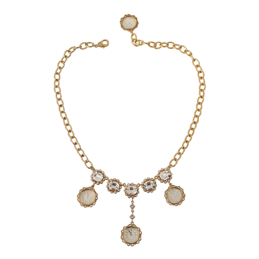 Dolce & Gabbana Elegant Timeless Statement Necklace