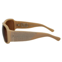 Dolce & Gabbana Elegant Cream Swarovski Sunglasses