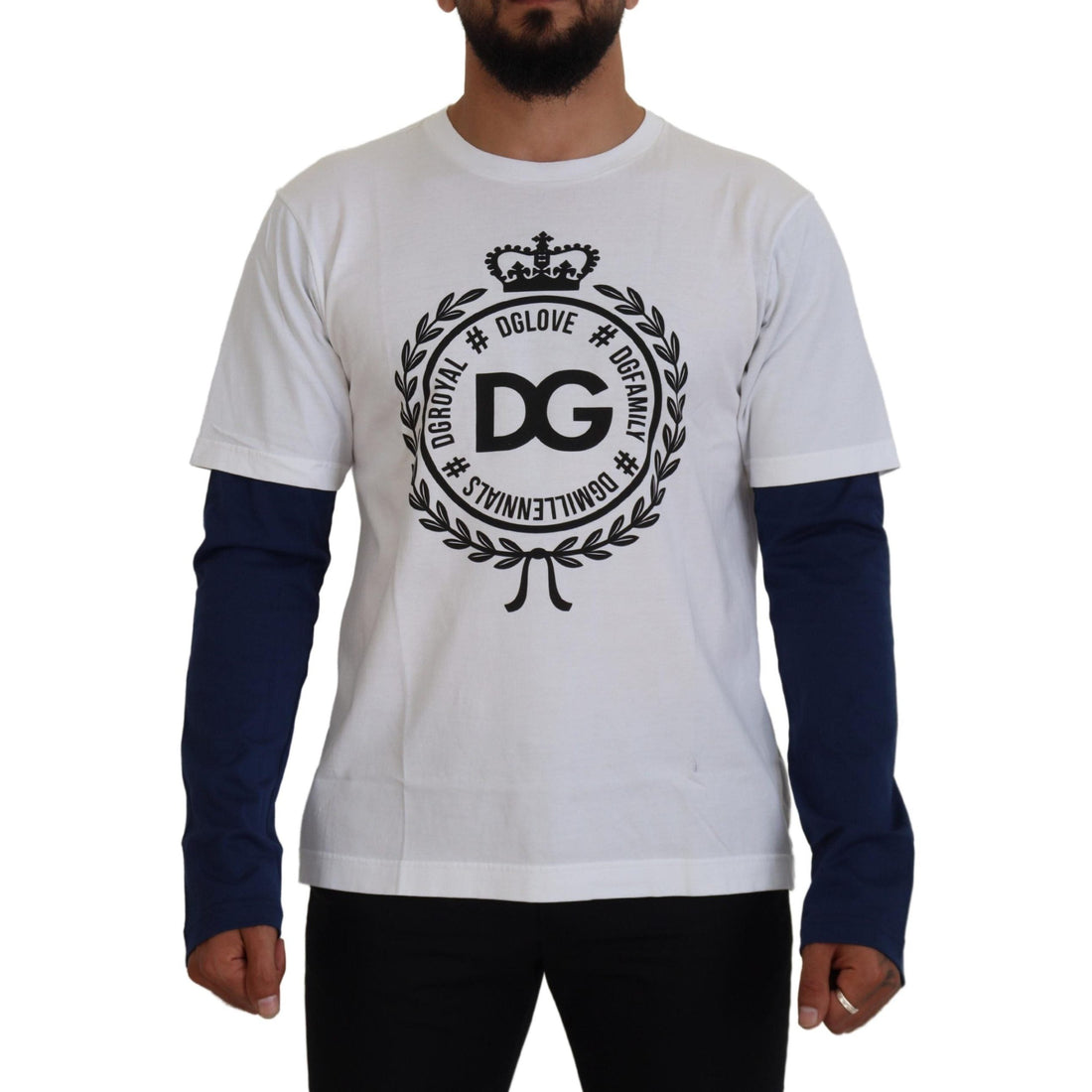 Dolce & Gabbana Elegant Crew-Neck Pullover Sweater