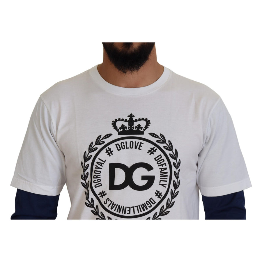 Dolce & Gabbana Elegant Crew-Neck Pullover Sweater