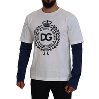 Dolce & Gabbana Elegant Crew-Neck Pullover Sweater