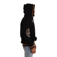 Dolce & Gabbana Chic Leopard Motive Hooded Sweater