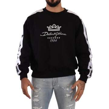 Dolce & Gabbana Elegant Crown 1984 Crewneck Sweater