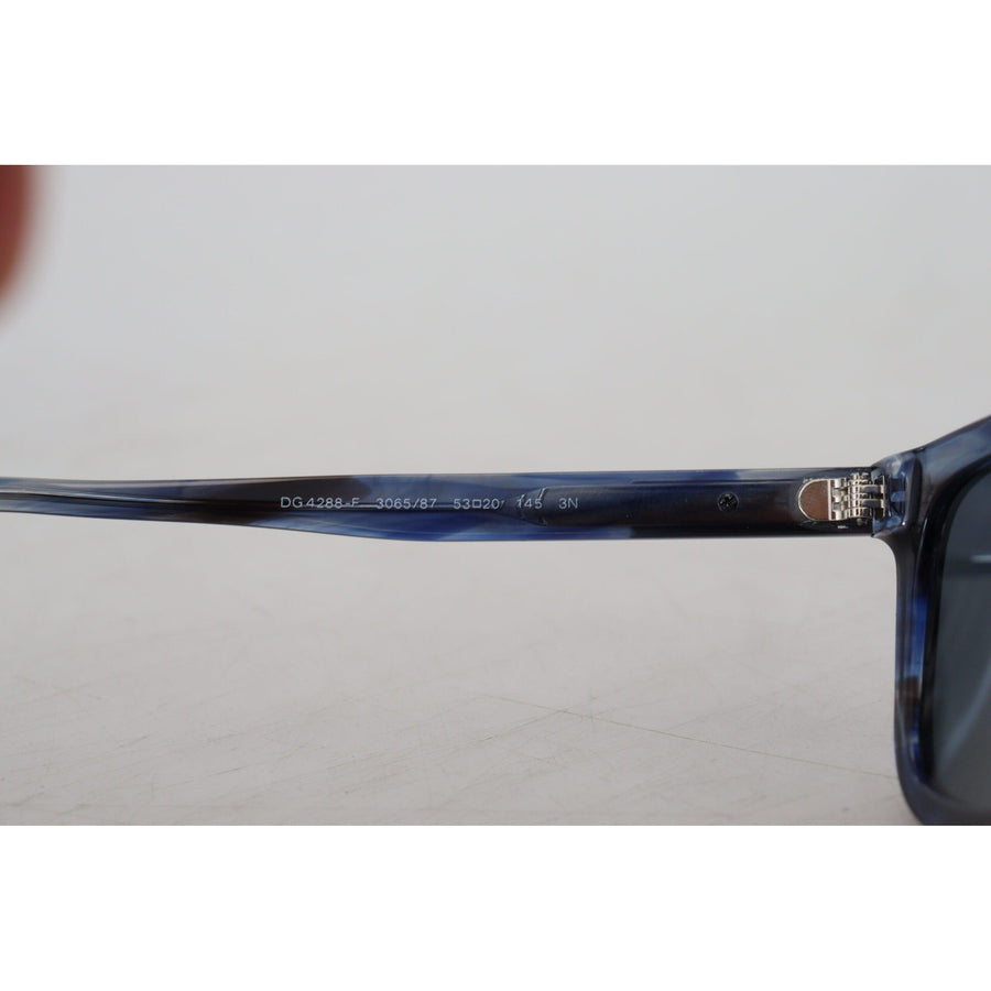 Dolce & Gabbana Elegant Blue Acetate Sunglasses for Women