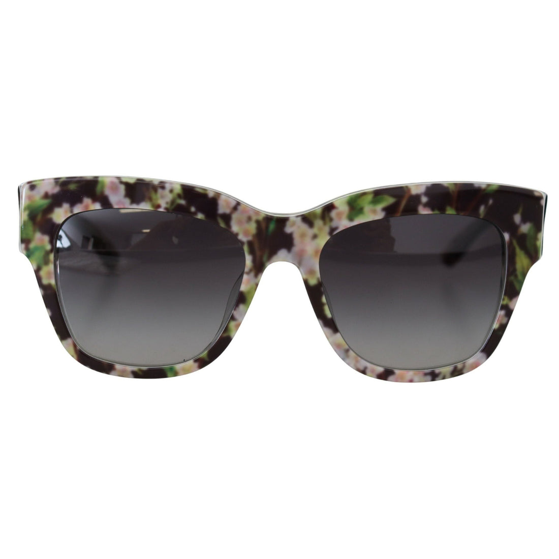 Dolce & Gabbana Elegant Black Multicolor Gradient Sunglasses