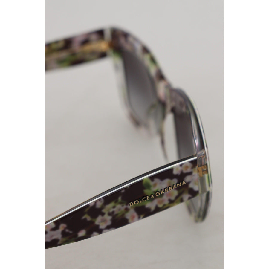 Dolce & Gabbana Elegant Black Multicolor Gradient Sunglasses