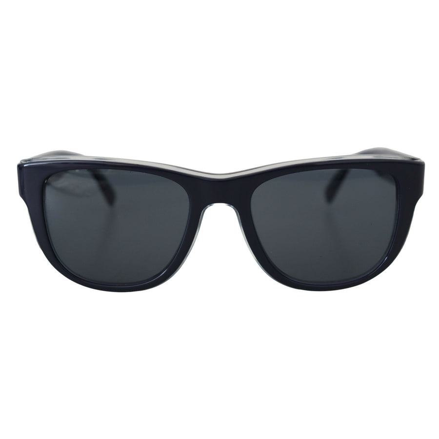 Dolce & Gabbana Chic Blue Acetate Designer Sunglasses