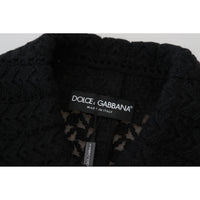 Dolce & Gabbana Classic Button Down Knitted Long Jacket