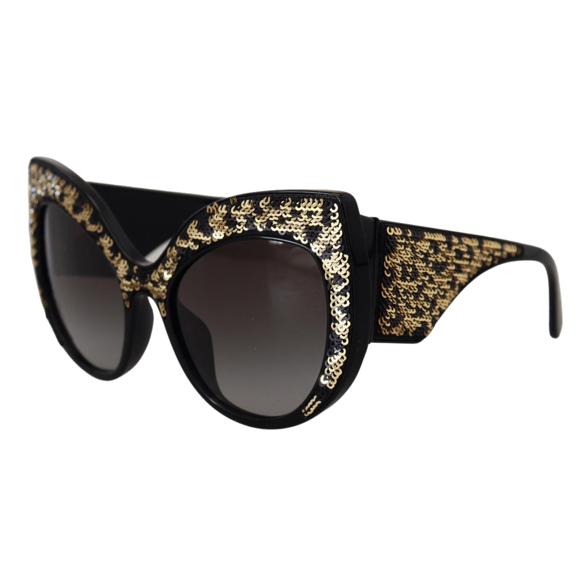 Dolce &amp; Gabbana Butterfly Polarized Sequin Sunglasses