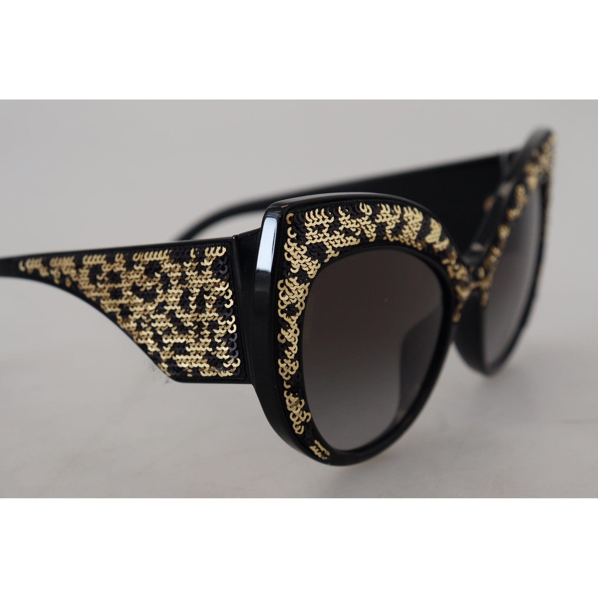 Dolce &amp; Gabbana Butterfly Polarized Sequin Sunglasses