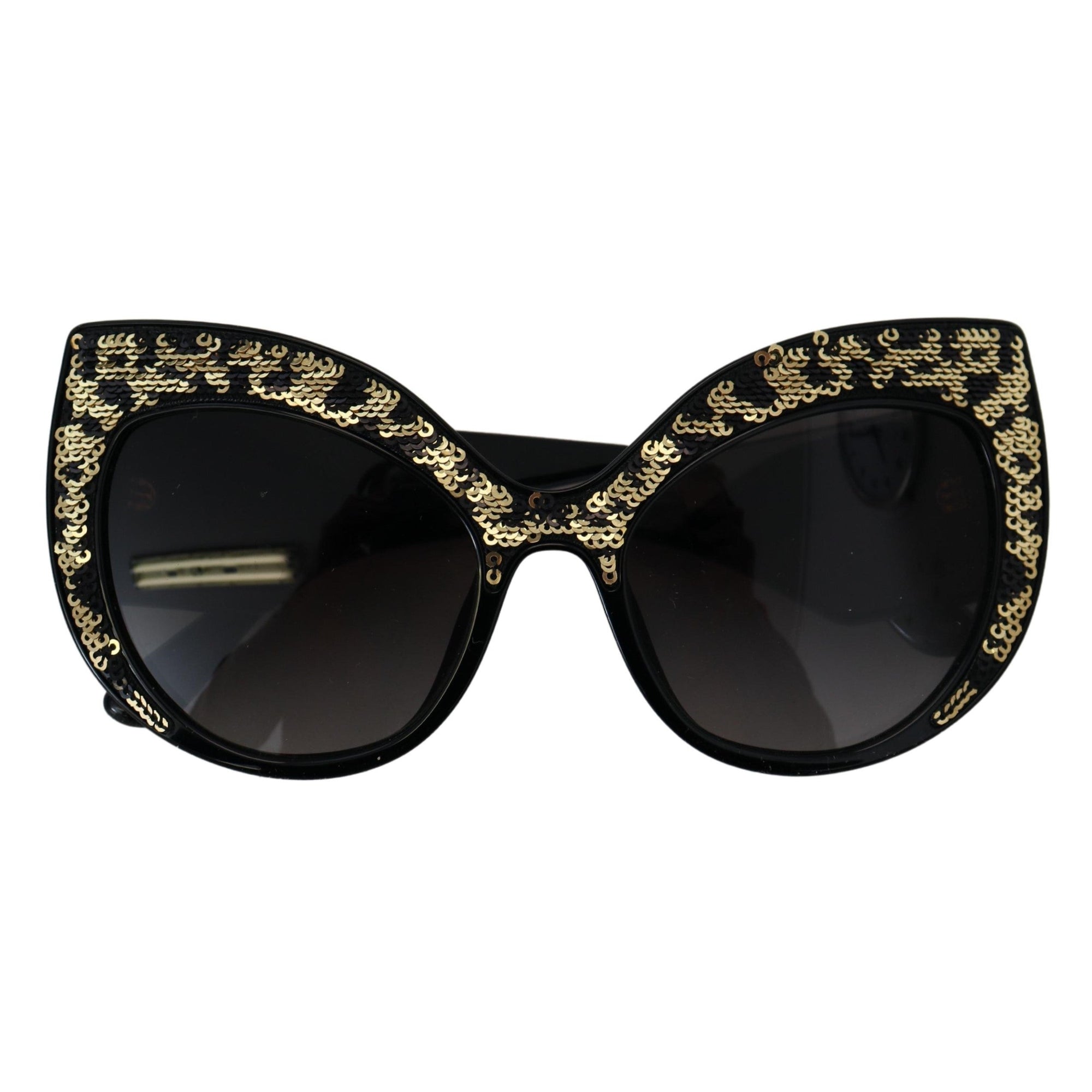Dolce &amp; Gabbana Butterfly Polarized Sequin Sunglasses