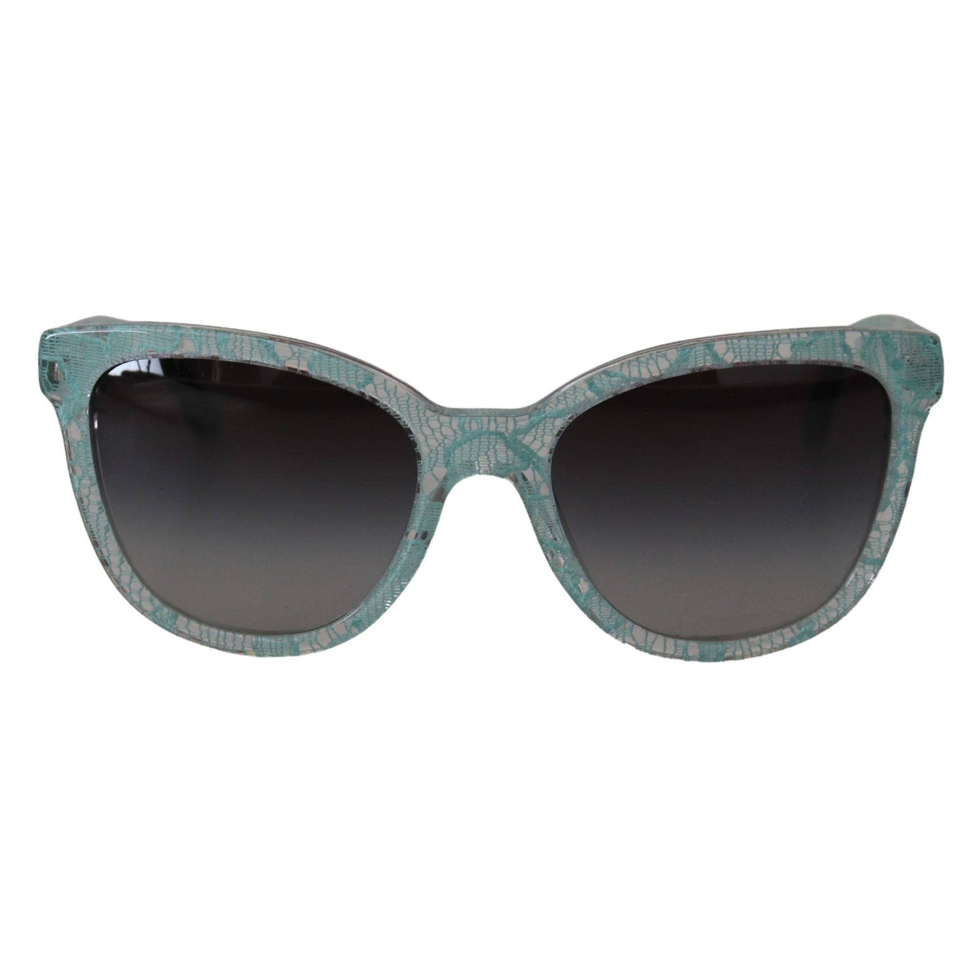 Dolce &amp; Gabbana Elegant Sicilian Lace Designer Sunglasses