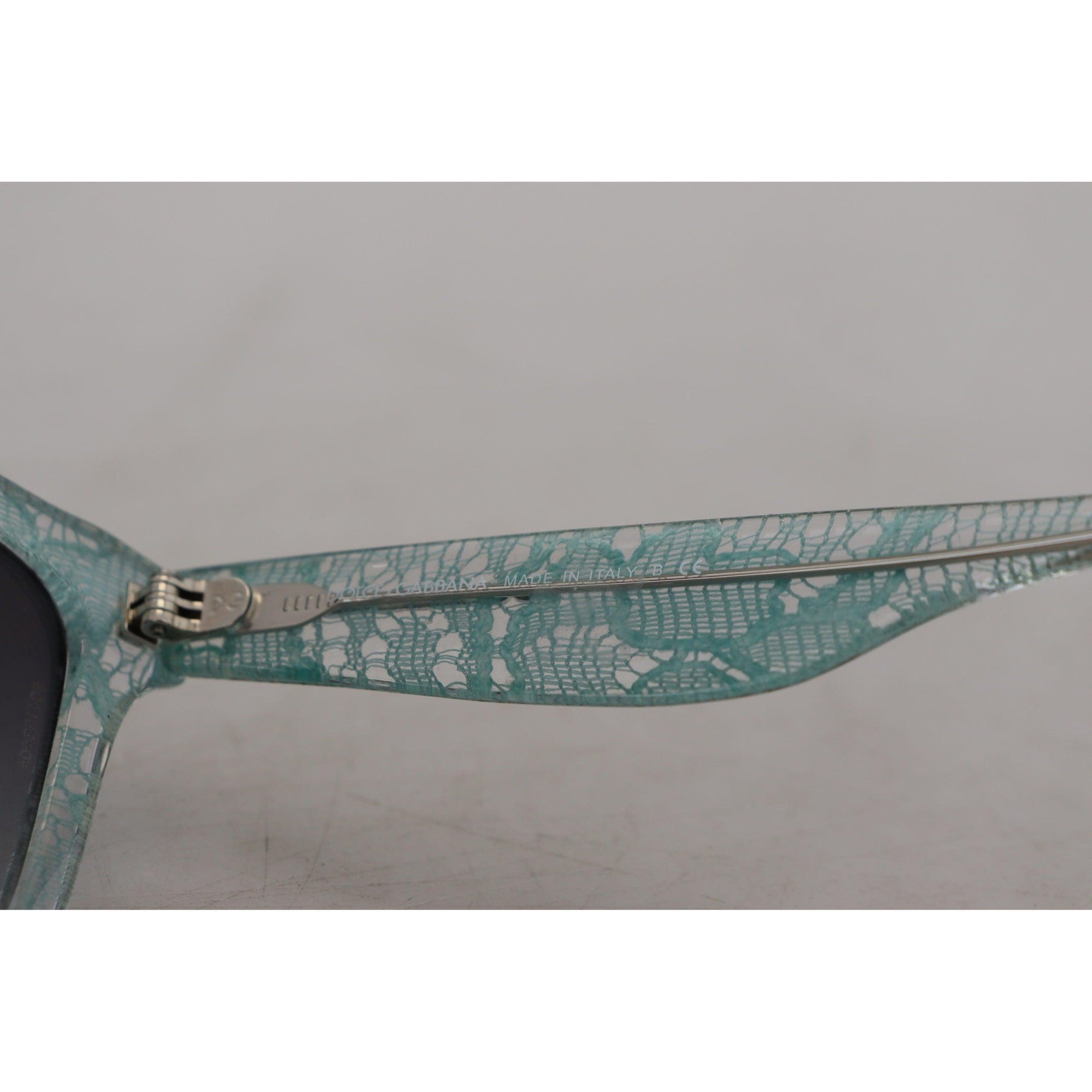 Dolce &amp; Gabbana Elegant Sicilian Lace Designer Sunglasses