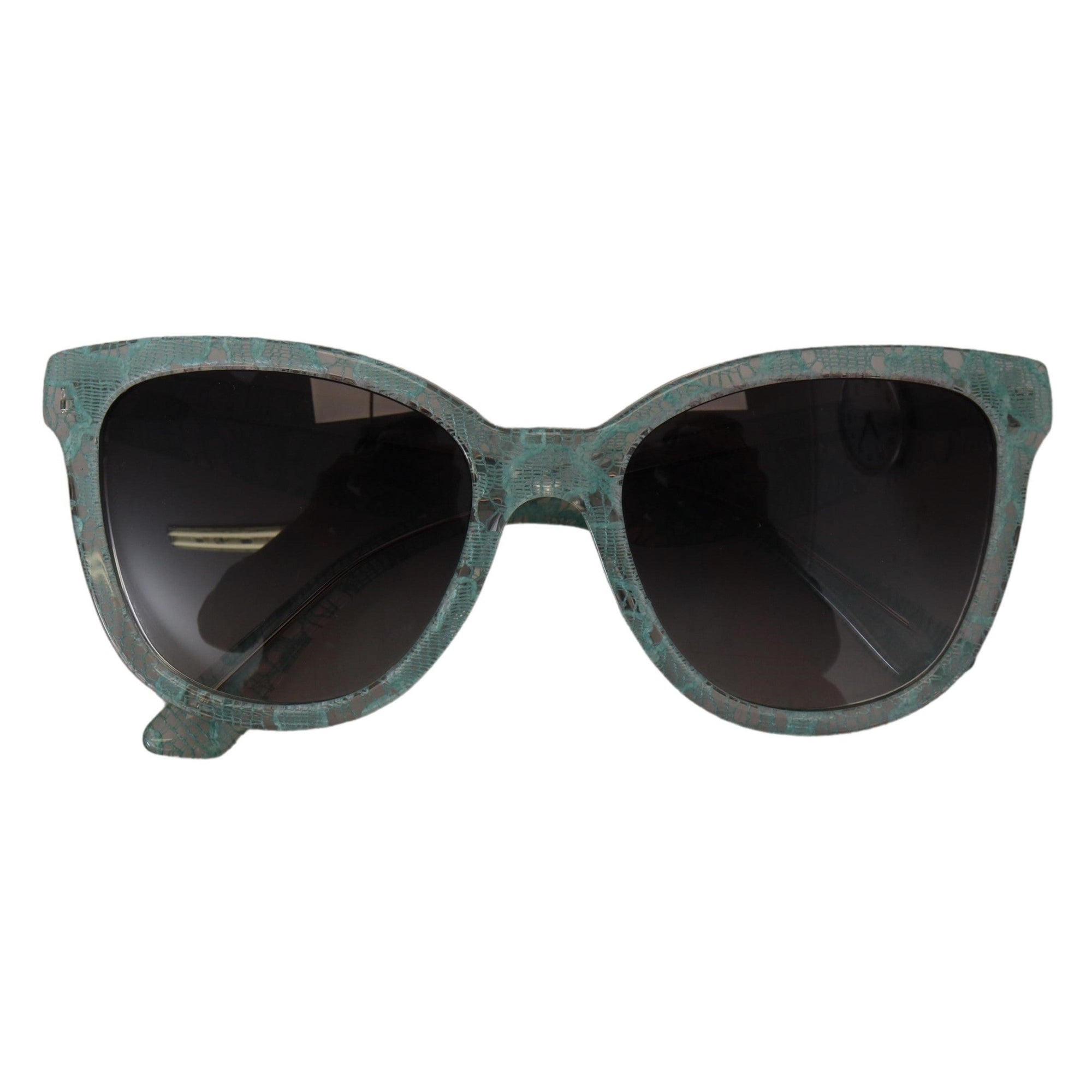 Dolce &amp; Gabbana Elegant Sicilian Lace Designer Sunglasses