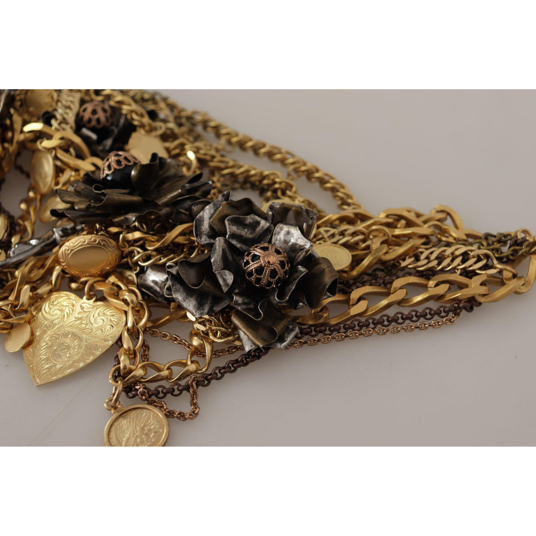 Dolce & Gabbana Sicilian Glamour Gold Statement Necklace