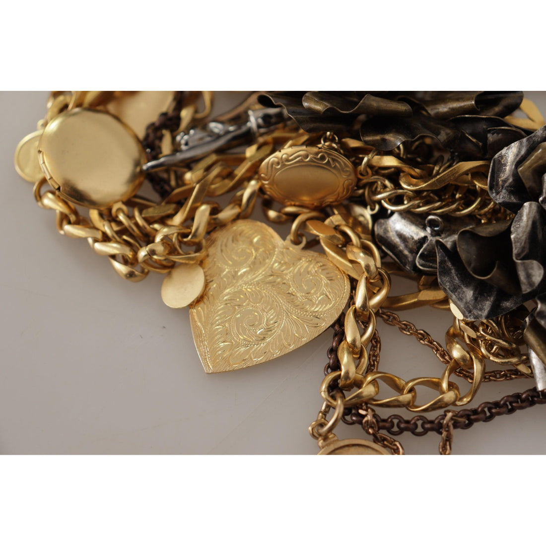 Dolce & Gabbana Sicilian Glamour Gold Statement Necklace