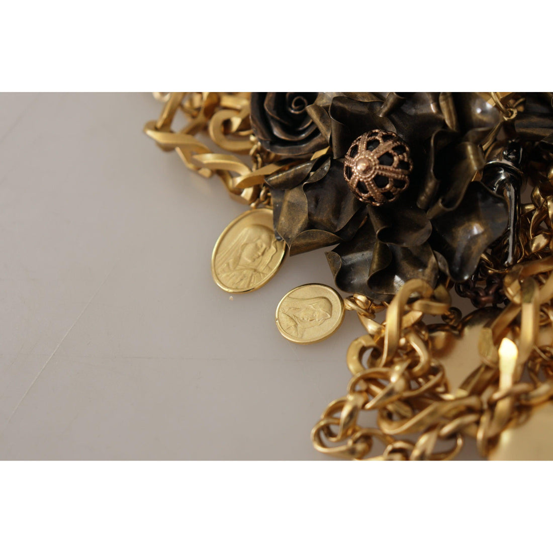 Dolce & Gabbana Sicilian Glamour Gold Statement Necklace