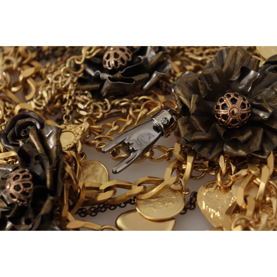 Dolce & Gabbana Sicilian Glamour Gold Statement Necklace