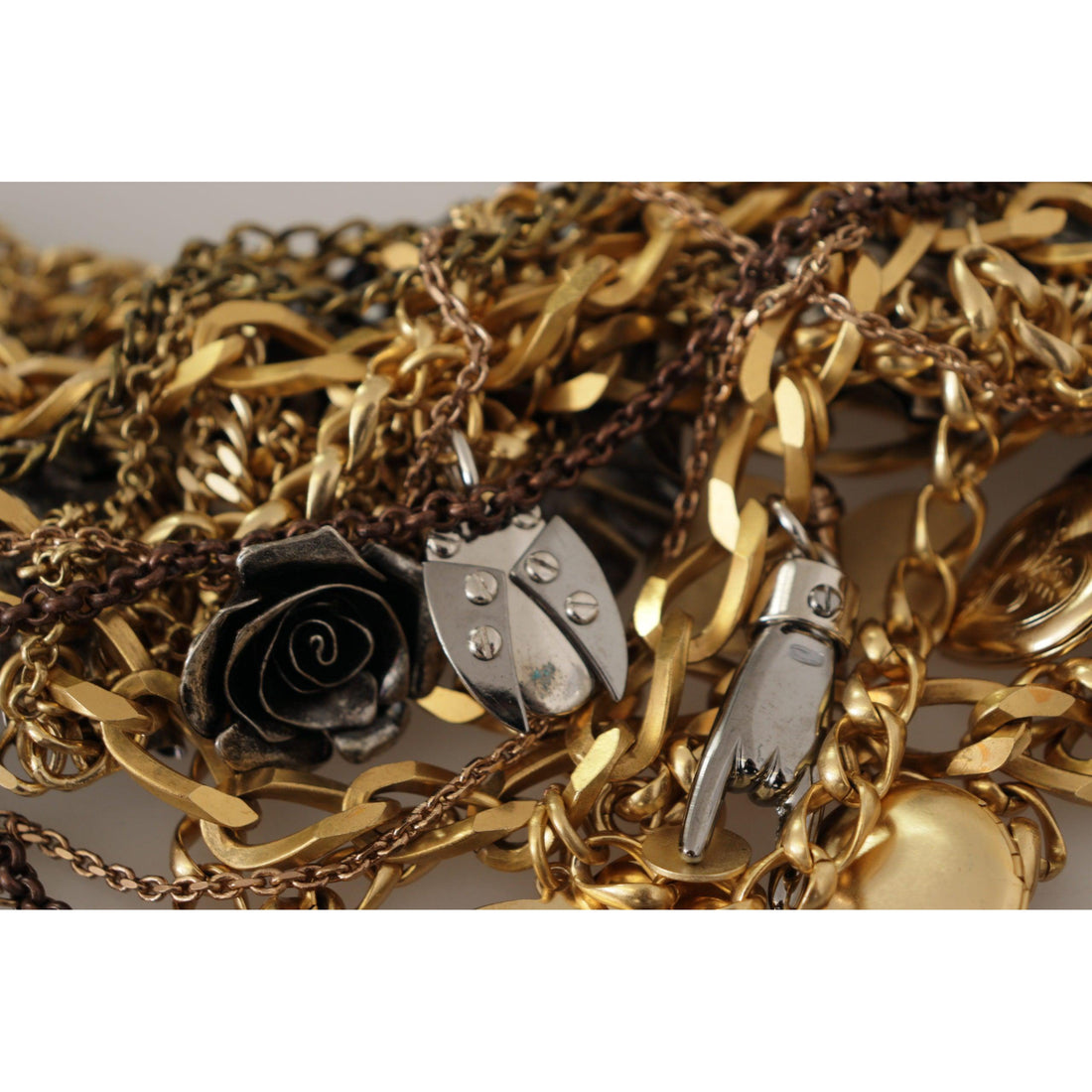 Dolce & Gabbana Sicilian Glamour Gold Statement Necklace