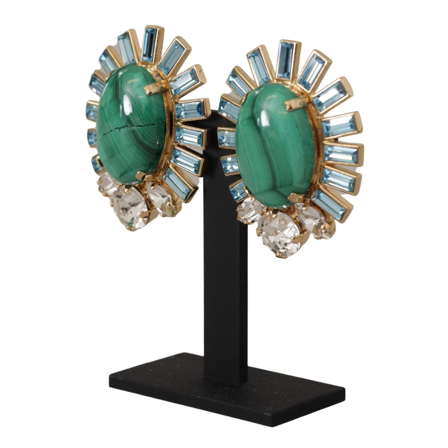 Dolce & Gabbana Sicilian Statement Clip-On Earrings