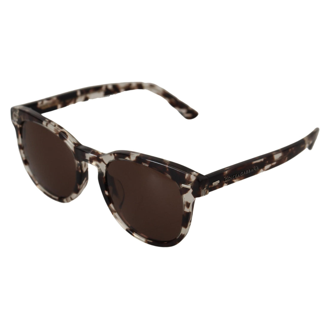 Dolce & Gabbana Chic Havana Brown Acetate Sunglasses