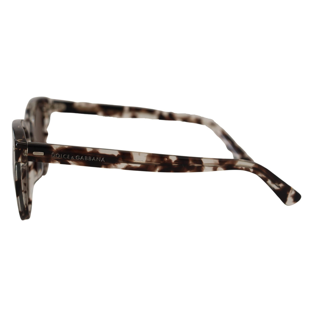 Dolce & Gabbana Chic Havana Brown Acetate Sunglasses