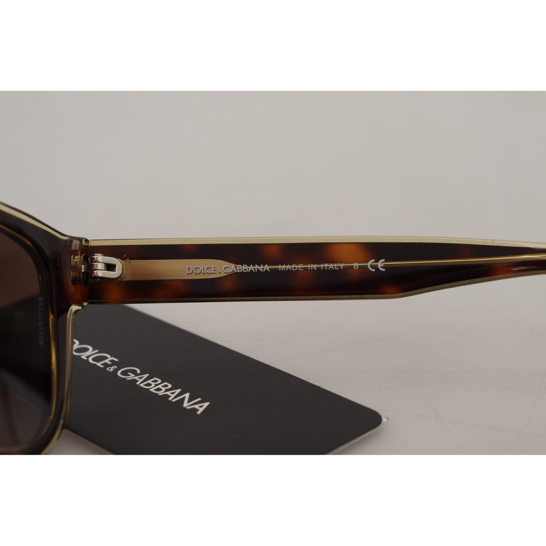 Dolce & Gabbana Chic Unisex Brown Acetate Sunglasses