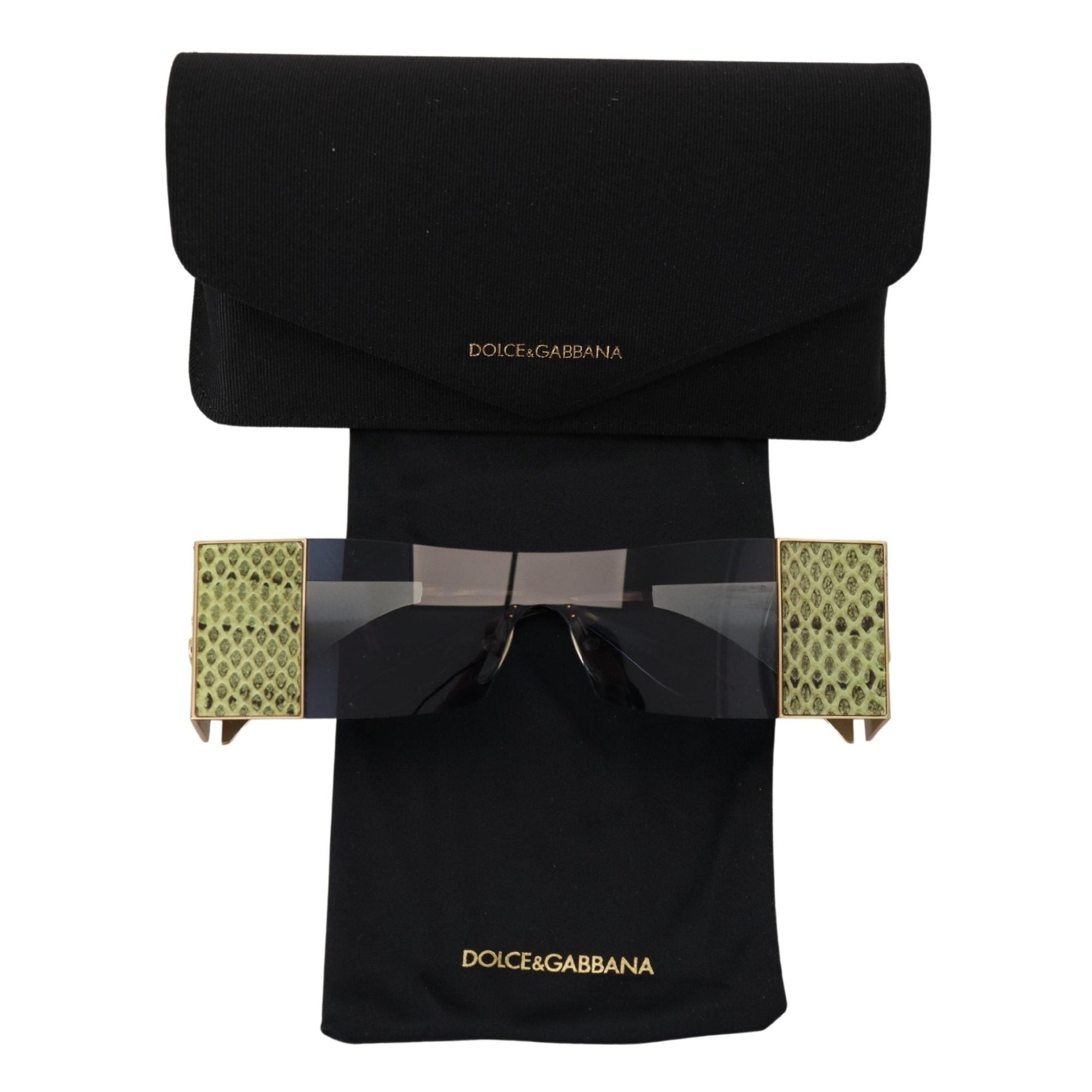 Dolce &amp; Gabbana Elegant Metallic Hue Eyewear