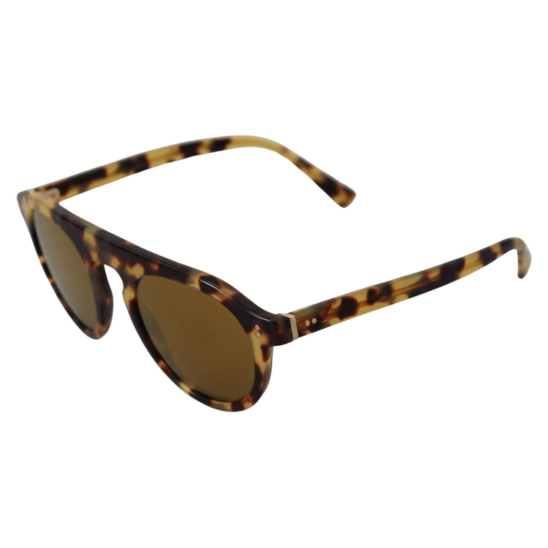 Dolce & Gabbana Chic Tortoiseshell Acetate Sunglasses