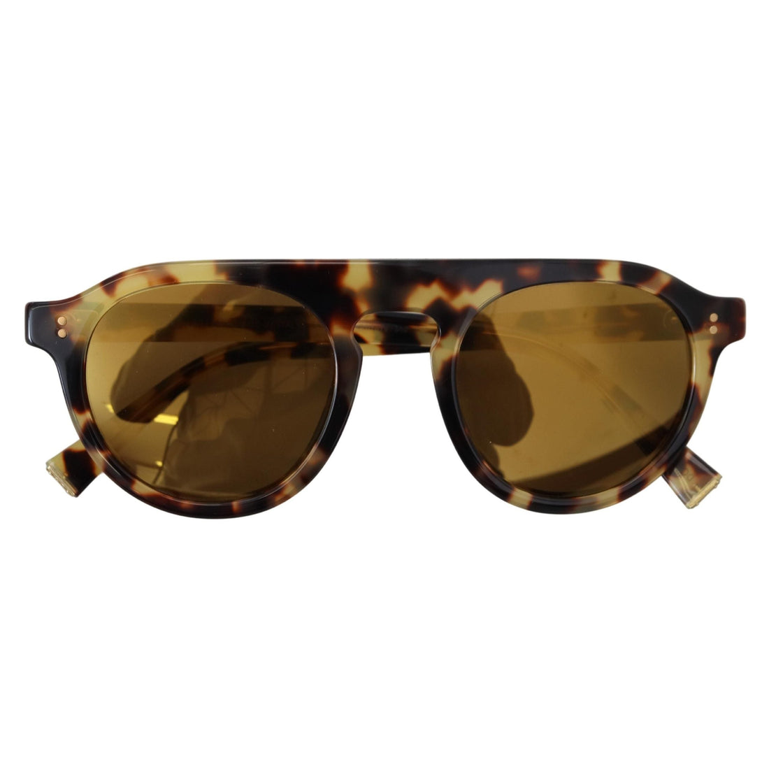 Dolce & Gabbana Chic Tortoiseshell Acetate Sunglasses