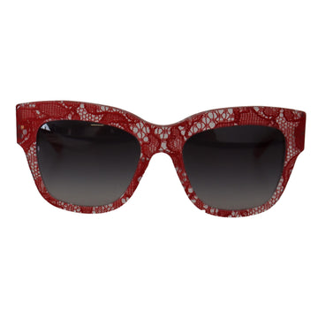 Dolce & Gabbana Chic Sicilian Lace Tinted Sunglasses