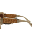 Dolce & Gabbana Beige Chic Acetate Women's Sunglasses