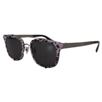 Dolce & Gabbana Chic Purple Lens Metal Frame Sunglasses