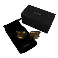 Dolce & Gabbana Chic Irregular-Shaped Designer Sunglasses