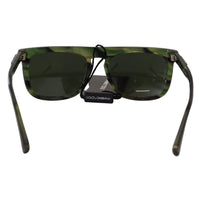 Dolce & Gabbana Chic Green Acetate Women's Sunglasses