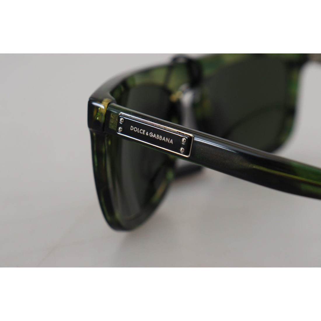 Dolce & Gabbana Chic Green Acetate Women's Sunglasses