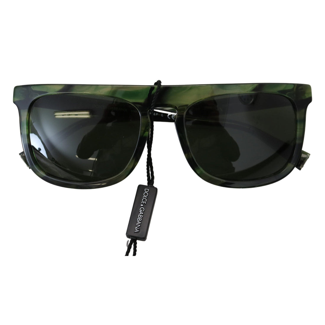 Dolce & Gabbana Chic Green Acetate Women's Sunglasses