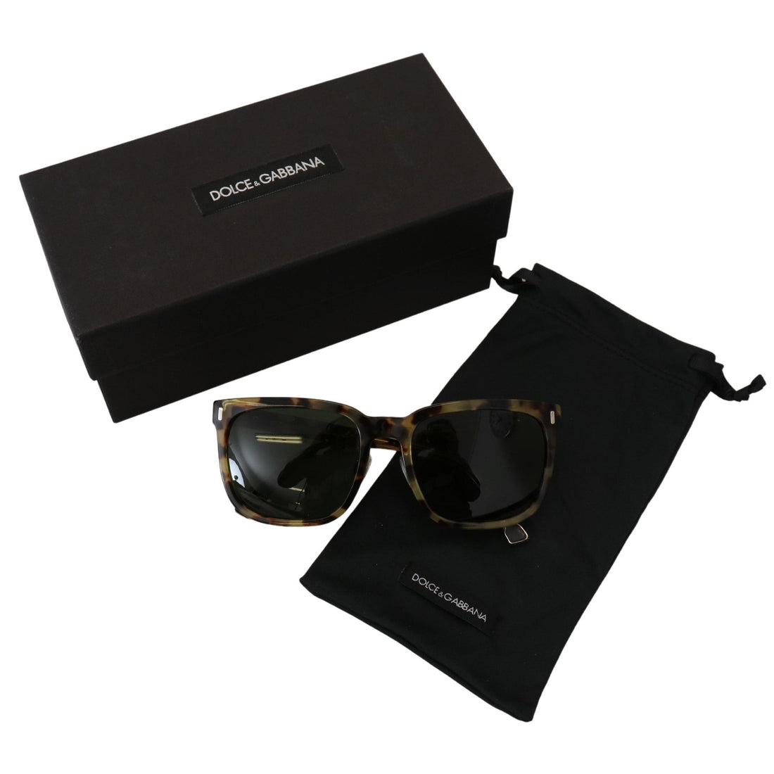 Dolce & Gabbana Chic Wayfarer Sunglasses in Havana