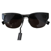 Dolce & Gabbana Elegant Square Black Sunglasses for Women