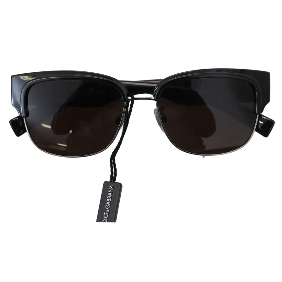 Dolce & Gabbana Elegant Square Black Sunglasses for Women