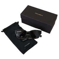 Dolce & Gabbana Elegant Square Black Sunglasses for Women