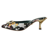 Dolce & Gabbana Multicolor Flat Luxury Sandals